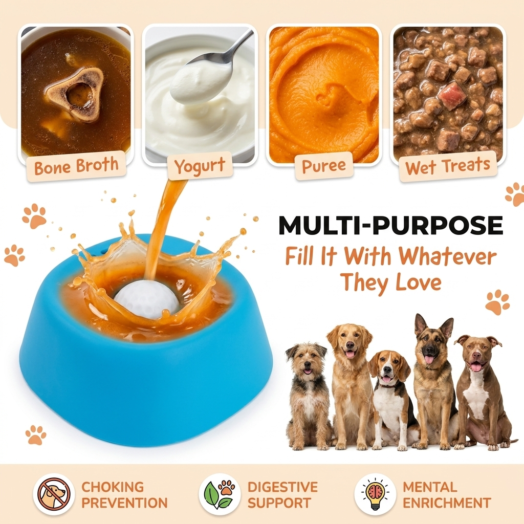 The 3-in-1 Slow Feeder Bowl